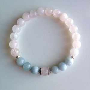 Pulsera con cuentas de resina natural Joyería artesanal única hecha a mano - Product Image 3