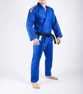 ชุดยิวยิตสูบราซิลเลียนแบบสั่งทำพิเศษ ผ้าฝ้าย 100% ซักแล้ว ระบายอากาศได้ดี น้ำหนักเบา ยืดหยุ่น ทนทาน เหมาะสำหรับกีฬา MMA และ BJJ - Product Image 5