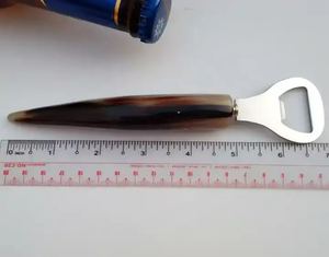 Elegant and Durable Buffalo Horn Stainless Steel Eco-Friendly Handmade <b>Bottle</b> <b>Opener</b> in India for Parties and Camping - Product Image 6