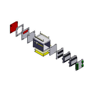 Achetez un fabricant d'instruments numériques de boîtiers de panneaux DIN IC-110 (96x96x110) disponible à un prix abordable - Product Image 2
