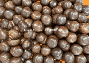 Bol en coquille de noix de coco naturelle artisanale/ensemble bol et cuillère en noix de coco/bol en noix de coco fabriqué au Vietnam - Product Image 3