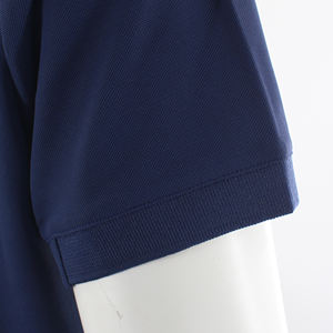 Polo de punto de poliéster 100% para hombre, camiseta de polo unisex con estampado de logotipo de fitness transpirable de tela de manga corta para hombre - Product Image 5