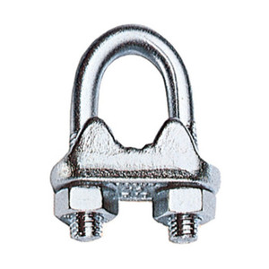 Morsetti X per fune in acciaio N. 5 "export" - Product Image 1