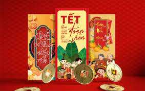 Nuevo diseño de alta calidad lámina dorada paquete rojo dinero de lujo bolsillo logotipo personalizado papel texturizado rojo sobre de la suerte - Product Image 4