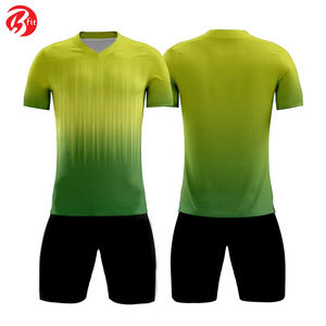Vêtements de sport d'entraînement de football par sublimation durables de meilleure qualité 100% maillots de football France en polyester uniformes de vêtements de football - Product Image 6