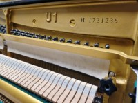 Yamahas U1H Used Upright Piano Expertly Serviced Tuned Quality Guaranteed Quality Used Piano Ideal Choice 1731236