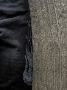 Pantalon de survêtement ample de sport de haute qualité personnalisé OEM, pantalon de survêtement parachute, coupe-vent réfléchissant, 100% coton, brodé, pour hommes - Product Image 3