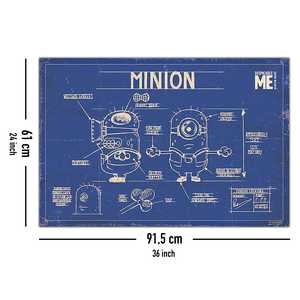 Póster de Estilo Moderno de Despicable Me 2 para Pared - Product Image 1