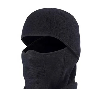 Bonnet Balaclava Unisexe en Tricot pour Femme, Couleur Unie, Capuche Ajustable Élastique, Chapeau d'Hiver 2026, 100% Polyester - Product Image 5