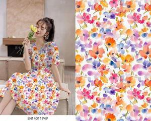 ชุดเดรสและชุดนอนสำหรับผู้หญิงผ้าเรยอน100% ผ้าวิสคอสพิมพ์ลายดิจิตอลงานตามสั่ง - Product Image 5