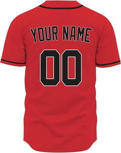 Customized Printed Or Embroidered Mesh <b>Baseball</b> Jersey Base <b>Ball</b> Jersey Uniform comfortable design perfect - Product Image 5