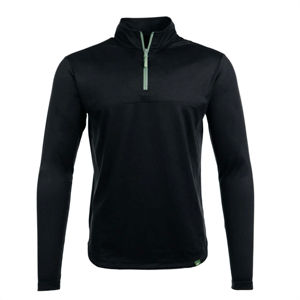 2024 hommes solide conception demi-fermeture éclair sweat humidité sport col cou Golf à capuche 1/4 quart Zip pull Jersey pour l'hiver - Product Image 2