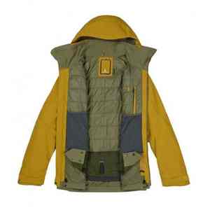 Veste de randonnée d'hiver pour femmes - Imperméable Réversible Respirante Doublure en laine écologique Chapeau et col amovibles - Product Image 3