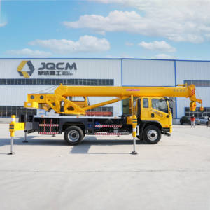 Peralatan konstruksi 10 Ton teleskopik hidrolik, truk derek bagian atas derek - Product Image 3