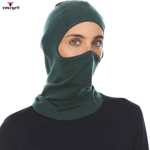 Balaclava de sport pour moto et ski, de haute qualité, avec logo personnalisé imprimé, vente en gros, design à un trou, noir, 100% - Product Image 6