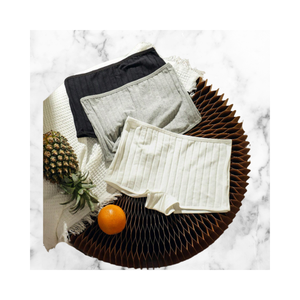 Top d'été préféré sous-vêtements minces en coton biologique bonne qualité tricoté teint uni ODM Service emballé sacs en plastique direct - Product Image 1