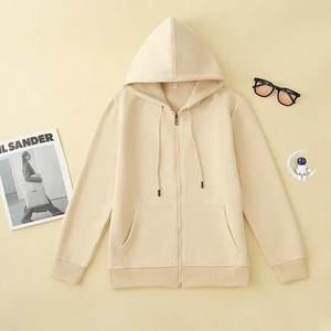 Sudadera con capucha holgada con cremallera para hombre, sudadera de algodón grueso, ropa de calle informal, moda Otoño Invierno - Product Image 6