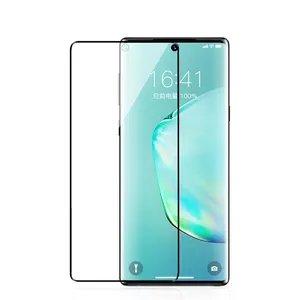 Drop Proof gehärtetes Glas Protectora Vidrio Filme Bare Metal Touch Voll abdeckung gebogene Displays chutz folie für iPhone für Samsung usw.