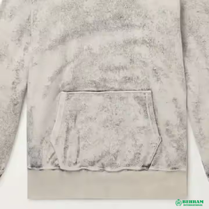 Sweat à capuche court unisexe thermique en gros, 100% coton molletonné/éponge française, épais, double couche, séchage rapide, respirant, haute qualité - Product Image 5
