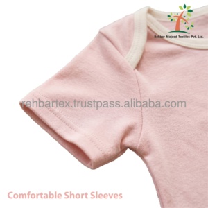 Body de Bebé 100% Algodón Suave, Manga Corta, Mono para Bebé, Duradero, Transpirable, en Varios Colores y Tallas - Product Image 4