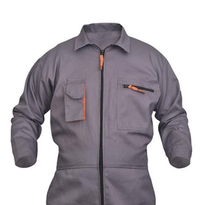 ชุดทำงานแบบอุตสาหกรรมสำหรับผู้ชายเครื่องแบบอุตสาหกรรมทำจากผ้าฝ้าย100% ระบายอากาศได้ใส่สบายทนทาน - Product Image 4