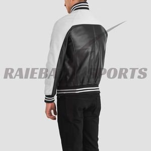 Offre Spéciale personnalisé laine soie cuir Varsity vestes collège Baseball veste pour hommes qualité supérieure Bomber manteau tendance mode - Product Image 5