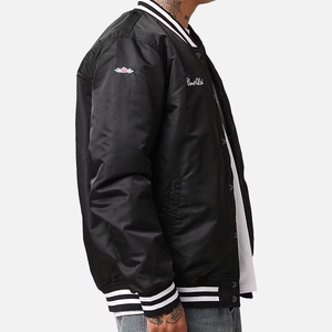 เสื้อแจ็กเก็ตทีมเบสบอลวิทยาลัยสำหรับผู้ชายชุดแฟชั่นพร้อมโลโก้ด้านหน้าสำหรับใส่ได้ทุกเพศ - Product Image 4