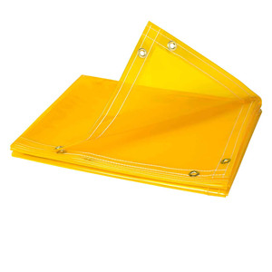 Đen Xanh Cam Vàng 4x6ft 6x6ft 6x8ft 8x10ft 14 mil trong suốt FR Vinyl Hàn rèm - Product Image 1