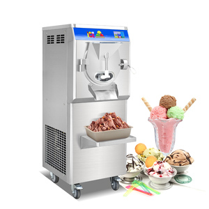 Pequeña máquina de helados duros lote congelador mesa para cafetería 40L por hora para la venta disponible en gran cantidad - Product Image 2