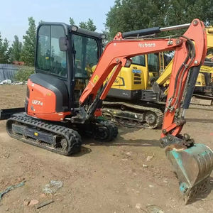 Kubota-Mini pelleteuse U27-4 originale, pelleteuse compacte de 2.5 tonnes avec cabine pour la construction, l'aménagement paysager et les projets utilitaires - Product Image 2