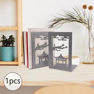 Porte-livres en métal plaqué or moderne, best-seller, avec forme et taille personnalisables pour un usage domestique ou au bureau - Product Image 4
