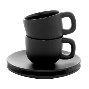 Personalized Caturra <b>Coffee</b> Cup <b>Set</b> Ceramic Merchandising Product - Product Image 2