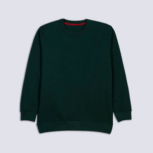 เสื้อสเวตเชิ้ตคอกลมผู้ชาย สีพื้น ผ้าถัก คอตตอน สวมใส่สบายๆ สำหรับฤดูใบไม้ร่วง ทรงปกติ แขนยาว - Product Image 3