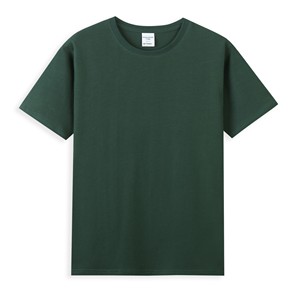 Caliente nueva camiseta personalizada para hombres 99% algodón fresco transparente Color sólido patrón camiseta para hombres - Product Image 2