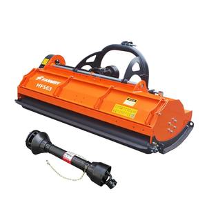 Desbrozadora de 22 Cuchillas de Alta Resistencia, 63 Pulgadas de Ancho de Trabajo, Enganche Trasero de 3 Puntos para Maquinaria Forestal de 30-85 HP HFS63, Aceite para Engranajes SAE90 EP - Product Image 2