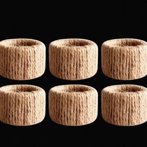 ห่วงรัดผ้าเช็ดปากหวายสำหรับตกแต่งโต๊ะแหวนผ้าเช็ดปากที่ทันสมัยสำหรับประสบการณ์การรับประทานอาหารที่หรูหรา - Product Image 3