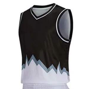 Venta caliente uniforme de baloncesto para ropa deportiva nuevo diseño adultos tamaños al por mayor logotipo personalizado/color transpirable uniforme de baloncesto - Product Image 5