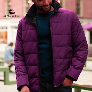 Trendy <b>cropped</b> premium fashionable hooded warm <b>puffer</b> <b>jacket</b> custom mens lightweight OEM ODM 2025 stylish winter outerwear - Product Image 1