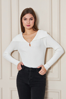 Pull côtelé tricoté pour femmes pull col châle vêtements longs décontracté été automne hiver respirant motif Anti-rétrécissement