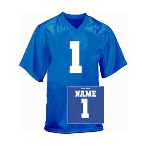 เสื้อเจอร์ซีย์ฟุตบอลอเมริกันเสื้อ100% โพลีเอสเตอร์แขนสั้นพิมพ์ลายแบบถ่ายเทความร้อน2025ใหม่ฤดูกาล - Product Image 1