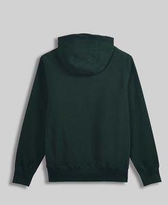 Sweat à capuche à tissage inversé pour hommes, point contrasté personnalisé, conception réversible en molleton de coton - Product Image 4