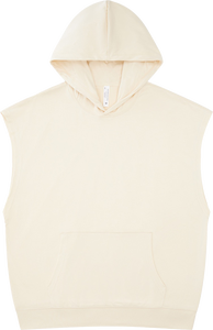 เสื้อฮู้ดแขนกุดสำหรับผู้ชายใส่ได้ทุกวันเนื้อนุ่มวัสดุน้ำหนักเบาใส่สบายเสื้อผ้าแนวสตรีทแฟชั่นทันสมัยไซส์ใหญ่ - Product Image 6