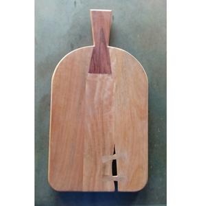 Ensemble de 2 planches à découper rectangulaires en bois d'acacia faites à la main, personnalisées pour la maison, l'hôtel, le restaurant, naturelles - Product Image 6