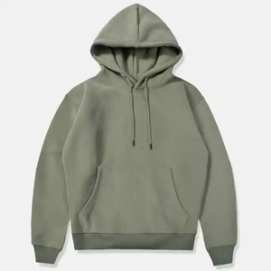 Algodón grueso pesado francés Terry pullover HOODIE personalizado gota hombro polar Sudadera con capucha de gran tamaño - Product Image 6
