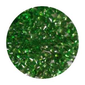 Piedra preciosa de corte redondo de granate tsavorita verde natural para Joyería Fina y suministro de anillos de compromiso - Product Image 4