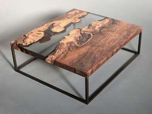 Meilleure qualité de résine époxy écologique et table à café et salle à manger en bois pour la décoration intérieure à un prix - Product Image 2