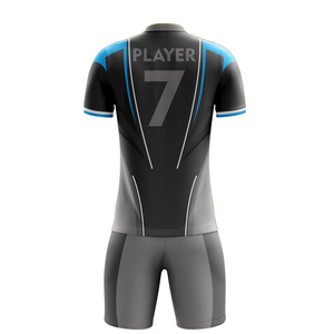 Factory Custom Football Teamwear Full Sublimation Soccer Shirt Shorts Honeycomb Mesh Quick Dry Professional Match Uniform - Product Image 6
