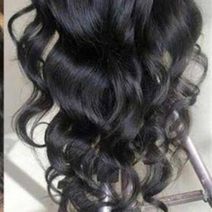 วิกต่อผมมนุษย์แบบหยักลึกสีน้ำตาลดำเรียงตามแนวเส้นผม - Product Image 3