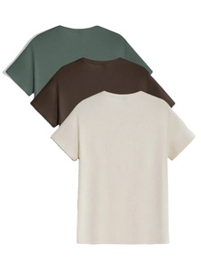 Camisetas de Hombre para Verano, de Secado Rápido, Transpirables, 100% Algodón, Cuello Redondo - Product Image 2