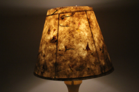 Lampe en papier de chanvre naturel moderne avec base en marbre et en fer, abat-jour décoratif pour la maison